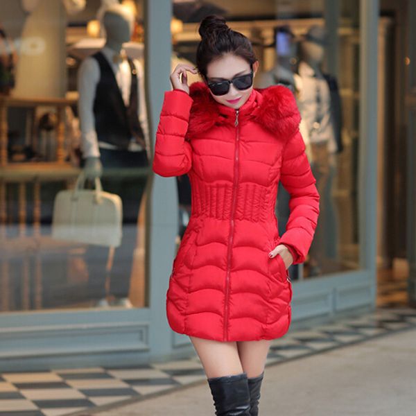 2019 fur hooded women winter down jacket cotton slim overcoat elegant casual long sleeve women big fur coat parka plus size 4xl, Black
2019 fur hooded women winter down jacket cotton slim overcoat elegant casual long sleeve women big fur coat parka plus size 4xl, Black