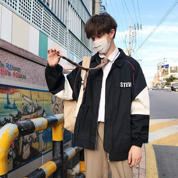 2019 spring and summer new trend korean men's casual couple solid color loose jacket fashion favourite recommend hot, Black;brown
2019 spring and summer new trend korean men's casual couple solid color loose jacket fashion favourite recommend hot, Black;brown