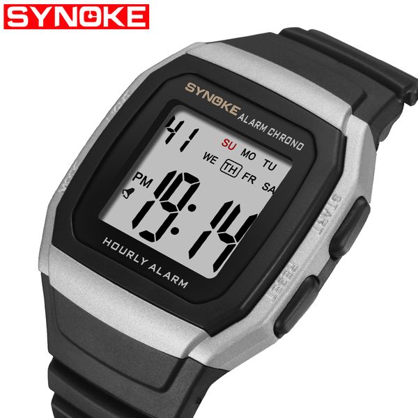 synoke sport led digital mens watch men sports watches 3atm fashion casual man wristwatches male clock new, Slivery;brown
synoke sport led digital mens watch men sports watches 3atm fashion casual man wristwatches male clock new, Slivery;brown