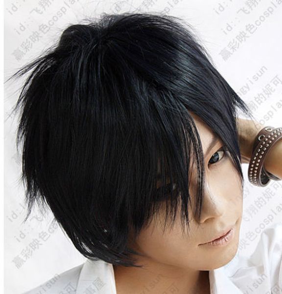 экзорцист окумура рин короткие синий черный партии косплей парик свободный парик, Black 
экзорцист окумура рин короткие синий черный партии косплей парик свободный парик, Black