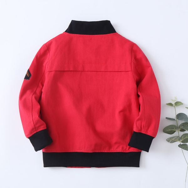 children's coat 2019 plane cloth vertical collar boy baseball jacket, Blue;gray
children's coat 2019 plane cloth vertical collar boy baseball jacket, Blue;gray