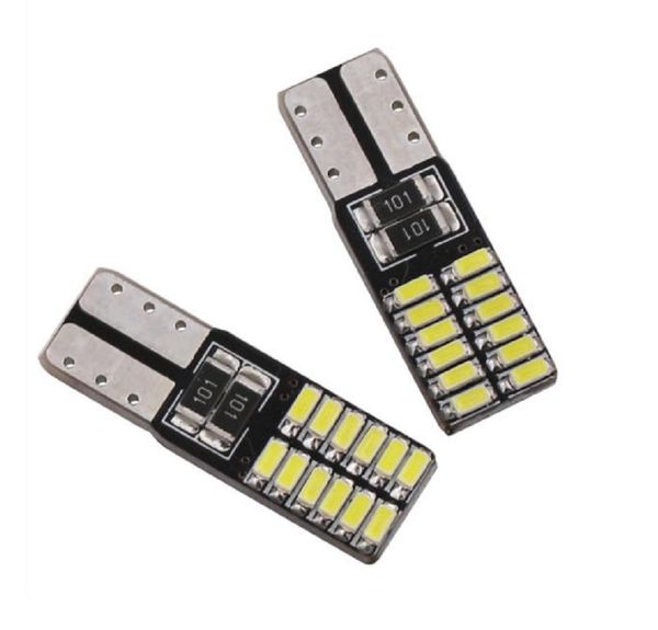 1pcs car led t10 194 w5w canbus 24 smd 4014 no error t10 led light bulb parking auto univeral lamps reading lights 12v
1pcs car led t10 194 w5w canbus 24 smd 4014 no error t10 led light bulb parking auto univeral lamps reading lights 12v