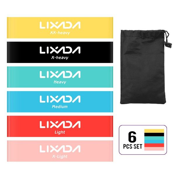 6pcs/lot resistance elastic loop band training workout rubber bands for sports yoga pilates crossfit stretching fitness body
6pcs/lot resistance elastic loop band training workout rubber bands for sports yoga pilates crossfit stretching fitness body