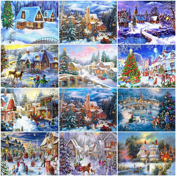 diy acrylic paint unframe coloring by numbers house home decor paiting by number winter landscape christmas gift draw on canvas
diy acrylic paint unframe coloring by numbers house home decor paiting by number winter landscape christmas gift draw on canvas