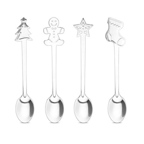 4pcs christmas stainless steel spoon fashion cartoon coffee spoon life home kitchen utensils and appliances (random style
4pcs christmas stainless steel spoon fashion cartoon coffee spoon life home kitchen utensils and appliances (random style