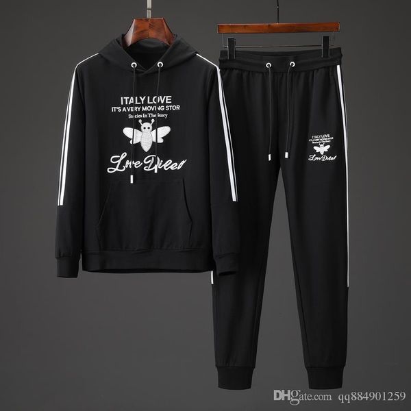 designer tracksuit version spring autumn mens tracksuits fashion zipper suit +pants mens casual sweatshirt sport suits, Gray
designer tracksuit version spring autumn mens tracksuits fashion zipper suit +pants mens casual sweatshirt sport suits, Gray