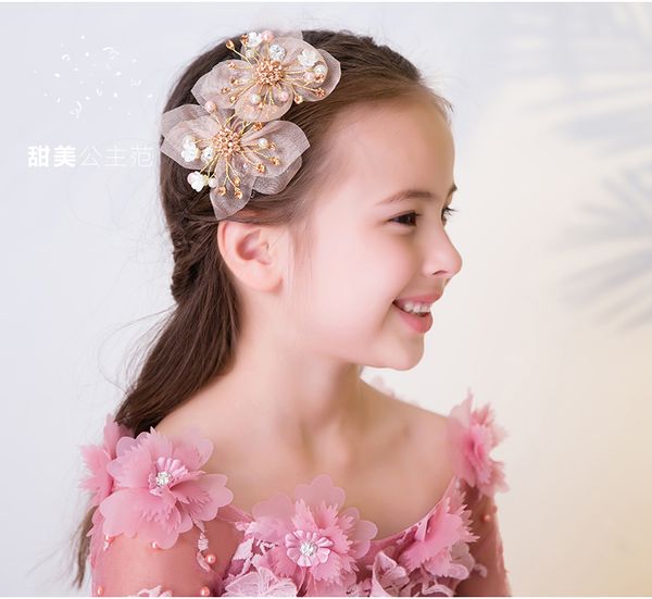 children's hair decoration girl golden hairpin birthday dress accessories hair card hair decoration girl, White;red
children's hair decoration girl golden hairpin birthday dress accessories hair card hair decoration girl, White;red