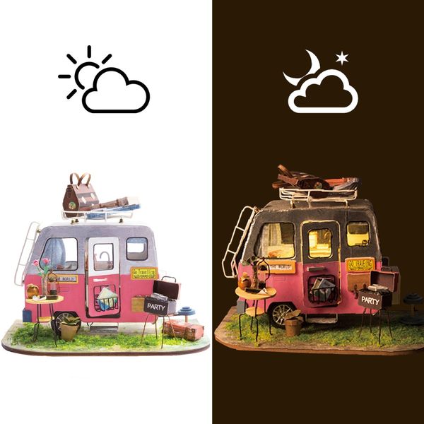 diy happy camper with furniture children miniature wooden doll house model building kits dollhouse toys
diy happy camper with furniture children miniature wooden doll house model building kits dollhouse toys