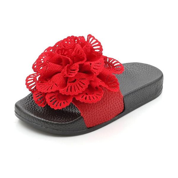 weoneit new girls solid flower anti-slip slippers kids household & outside summer footwear with soft sole green pink red colors, Black;grey
weoneit new girls solid flower anti-slip slippers kids household & outside summer footwear with soft sole green pink red colors, Black;grey