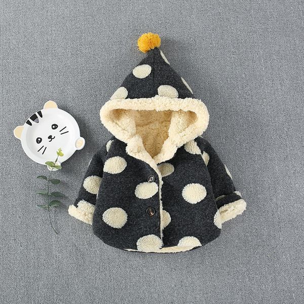 bibicola baby girls clothing hooded coat winter warm polka dot print cotton outwear infant kids fashion jacket parkas, Blue;gray
bibicola baby girls clothing hooded coat winter warm polka dot print cotton outwear infant kids fashion jacket parkas, Blue;gray