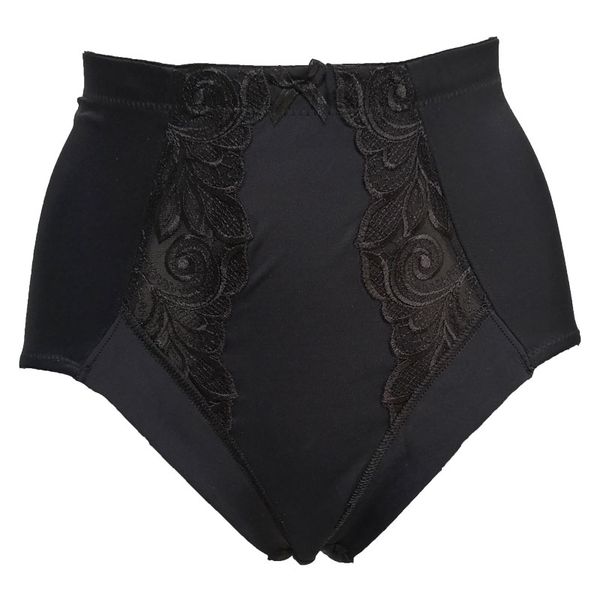 black embroidery flower bowknot high waist penties bowknot brief for women comfort slimming underwear gift lingerie bs009, Black;pink
black embroidery flower bowknot high waist penties bowknot brief for women comfort slimming underwear gift lingerie bs009, Black;pink