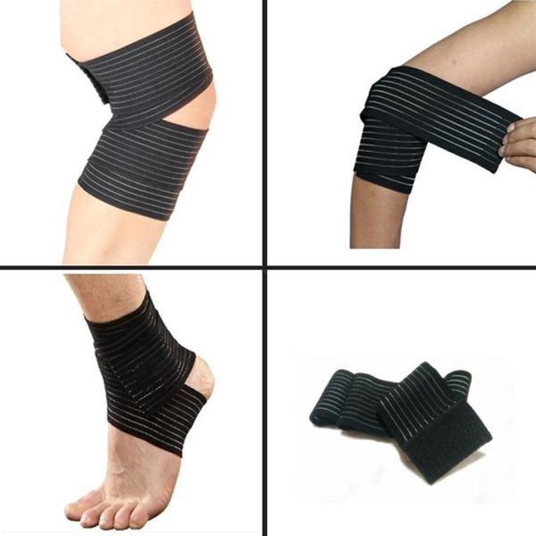 new compression bandage protect elbow wrist knee ankle stabilizer sprain strain protector jan04, Black;gray
new compression bandage protect elbow wrist knee ankle stabilizer sprain strain protector jan04, Black;gray
