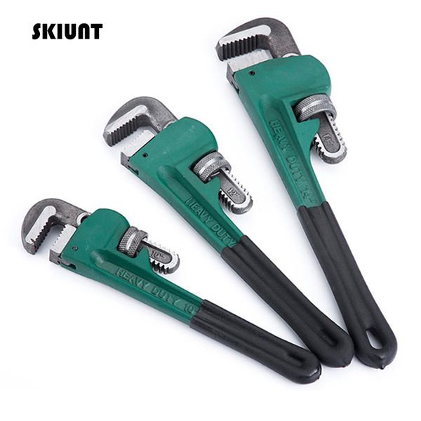 skiunt wrench heavy duty plumbing spanner 8/10/12'' adjustable ratchet wrench high carbon steel anti-rust pipe key hand tools
skiunt wrench heavy duty plumbing spanner 8/10/12'' adjustable ratchet wrench high carbon steel anti-rust pipe key hand tools