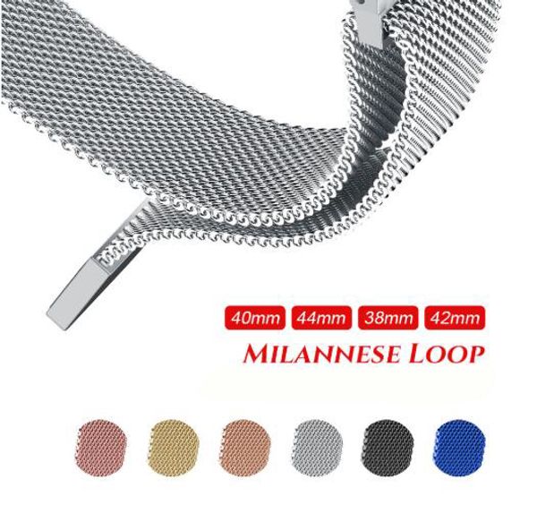 milanese loop strap band 38mm 42mm stainless steel bracelet magnetic adjustable series 5 4 3 2 1
milanese loop strap band 38mm 42mm stainless steel bracelet magnetic adjustable series 5 4 3 2 1