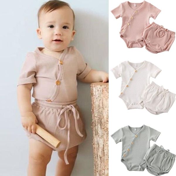 2020 baby clothes summer newborn infant baby boys girls clothes cotton romper +shorts pants outfits 2pcs set, White
2020 baby clothes summer newborn infant baby boys girls clothes cotton romper +shorts pants outfits 2pcs set, White