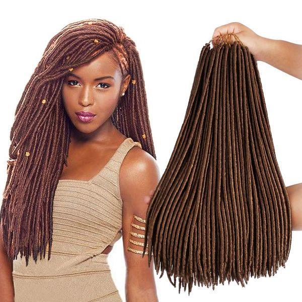 faux locs goddess crochet hair 1pcs/lot 20 inch synthetic kanekalon braiding hair extensions crochet braids dreads dreadlocks, Black
faux locs goddess crochet hair 1pcs/lot 20 inch synthetic kanekalon braiding hair extensions crochet braids dreads dreadlocks, Black