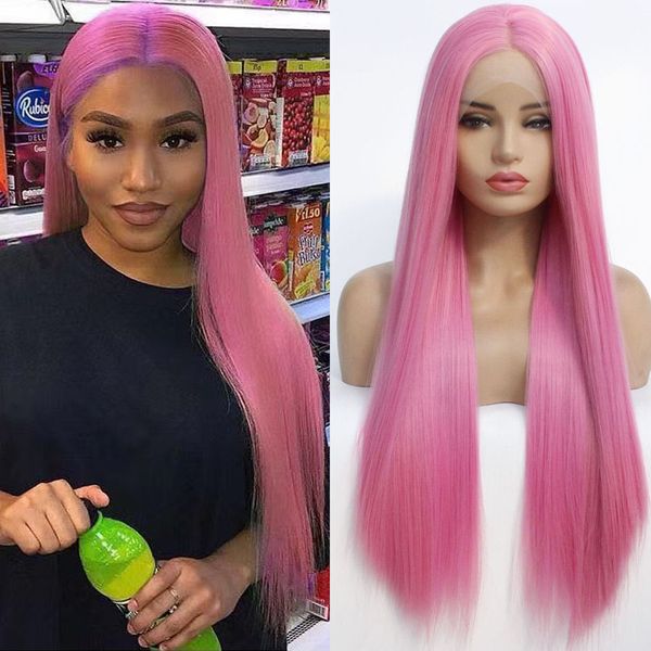 dark pink color 13*3 synthetic lace front wig straight hair for black/white women glueless heat resistant synthetic hair lace wigs cosplay
dark pink color 13*3 synthetic lace front wig straight hair for black/white women glueless heat resistant synthetic hair lace wigs cosplay