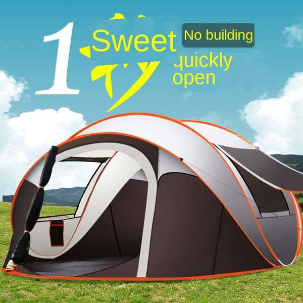 outdoor automatic quickly open tent tent 5-8 people throwing boat camping camping water resistant portable
outdoor automatic quickly open tent tent 5-8 people throwing boat camping camping water resistant portable