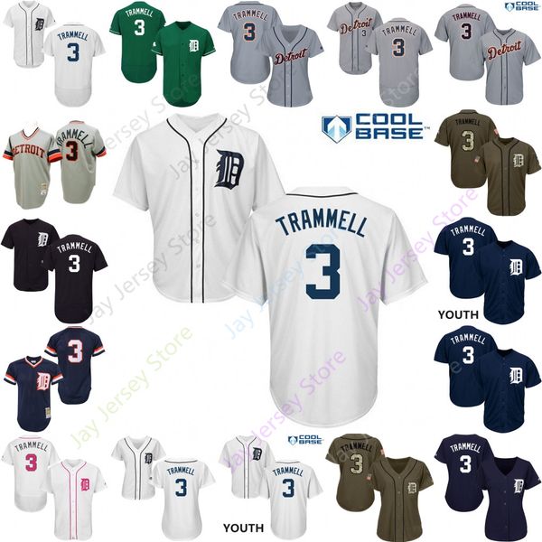 Custom Detroit 3 Alan Trammell Jersey Tigers Jerseys Cooperstown Cool Base Flexbase White Black Red Grey Home Away Men Women Youth Cheap
Custom Detroit 3 Alan Trammell Jersey Tigers Jerseys Cooperstown Cool Base Flexbase White Black Red Grey Home Away Men Women Youth Cheap