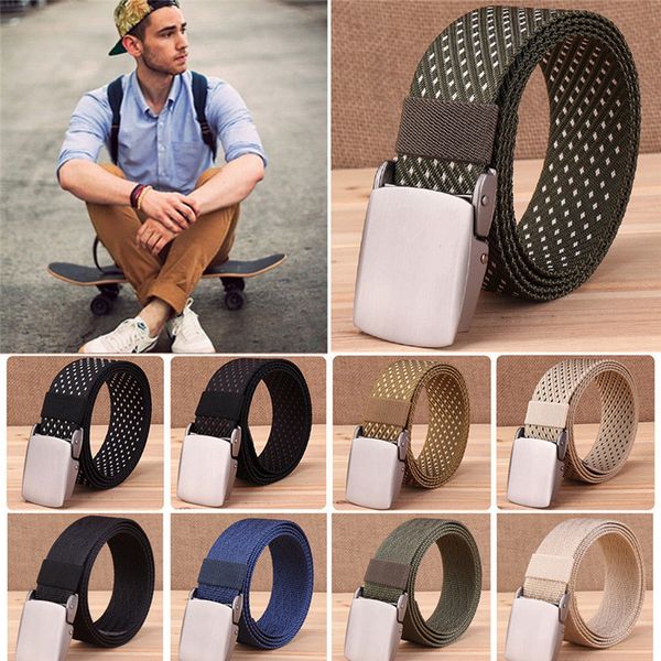 hirigin mens military nylon canvas belt waist boys buckle belt strap casual plain waistband, Black;brown
hirigin mens military nylon canvas belt waist boys buckle belt strap casual plain waistband, Black;brown
