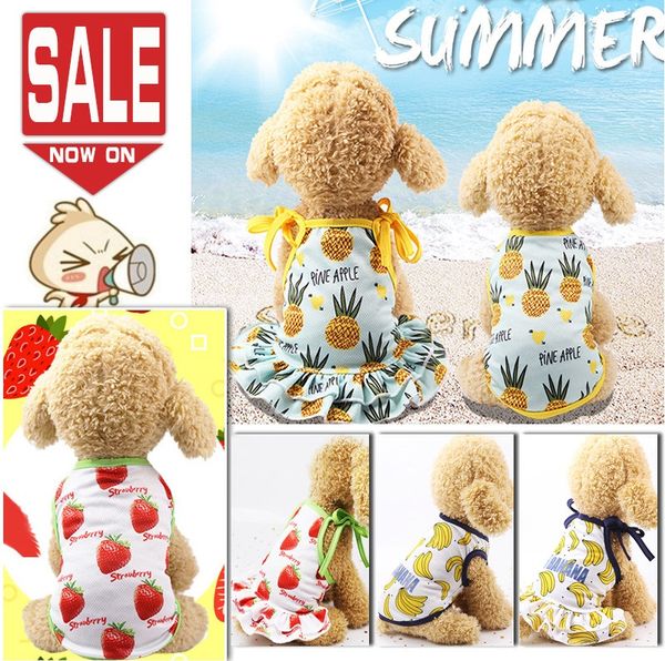 pet dog couples summer clothing chihuahua yorkie breathable fruit dress small dogs banana strawberry couples costume
pet dog couples summer clothing chihuahua yorkie breathable fruit dress small dogs banana strawberry couples costume
