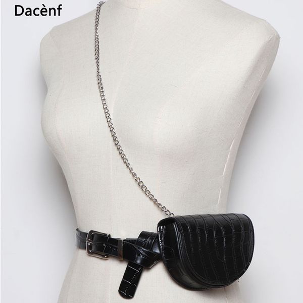 all-match chain belt bag female mini bag 2020 new simple belt accessories crocodile pattern
all-match chain belt bag female mini bag 2020 new simple belt accessories crocodile pattern