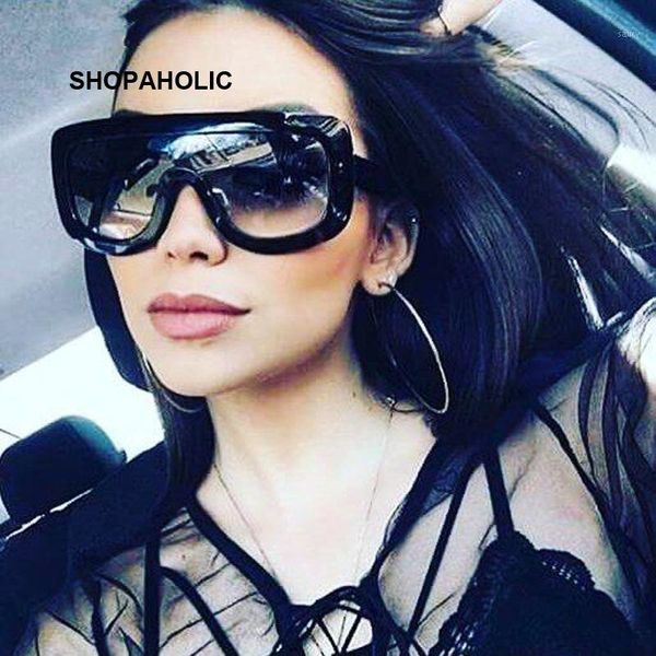 ladies sunglass vintage shield sunglasses women brand designersun glasses for women female oversized mirror oculos1, White;black
ladies sunglass vintage shield sunglasses women brand designersun glasses for women female oversized mirror oculos1, White;black