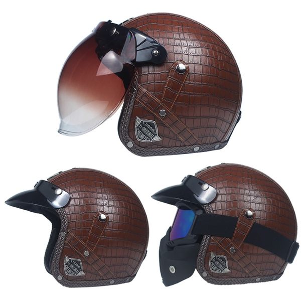 fashion vintage motorcycle helmet men 3/4 helmet scooter bike for cortical retro motorcycle
fashion vintage motorcycle helmet men 3/4 helmet scooter bike for cortical retro motorcycle