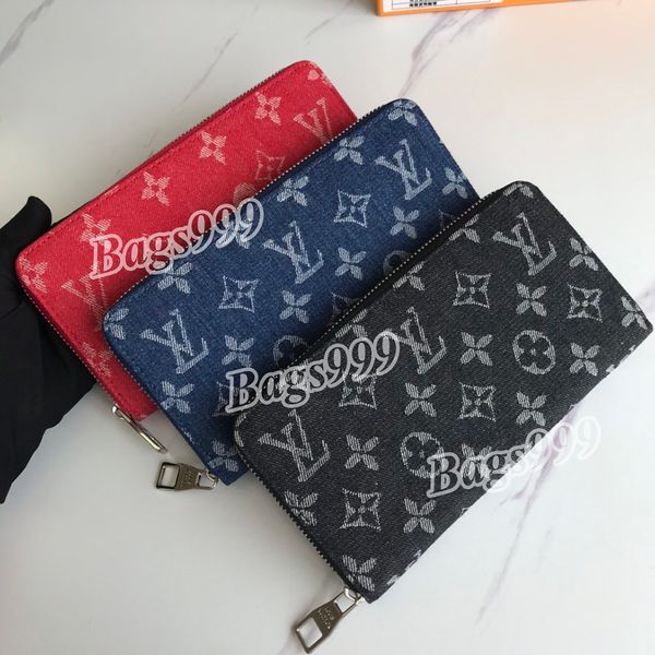 women men luxury denim floral clutch wallets card holder fashion designer wallet banknote pocket money pouches zipper long handbag, Red;black
women men luxury denim floral clutch wallets card holder fashion designer wallet banknote pocket money pouches zipper long handbag, Red;black