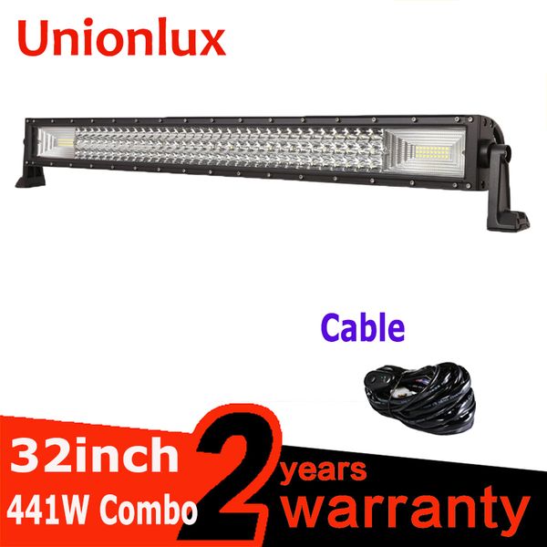 32inch 441w led work light bar wiring movable bracket ip67 waterproof high power 32''7d offroad light suv atv truck
32inch 441w led work light bar wiring movable bracket ip67 waterproof high power 32''7d offroad light suv atv truck