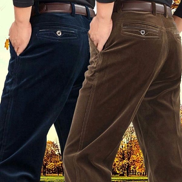 men corduroy pants canister loose pants male high waist lightweight water-resistant sweatpants long trousers, Black
men corduroy pants canister loose pants male high waist lightweight water-resistant sweatpants long trousers, Black