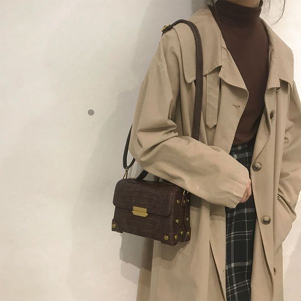 women pu leather box crossbody bag alligator pattern female messenger handbag small shoulder bag mini handbag tote women vintage
women pu leather box crossbody bag alligator pattern female messenger handbag small shoulder bag mini handbag tote women vintage