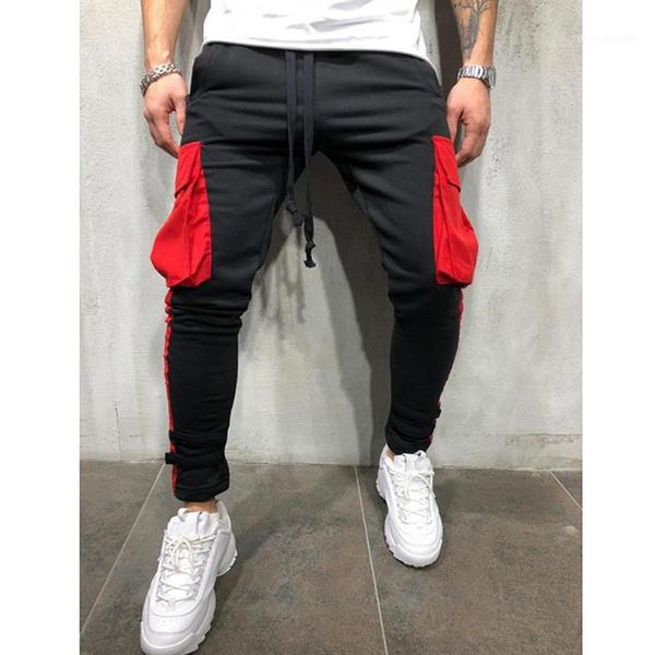 style large pocket color matching hip hop sports trousers mens casual sports pants european american, Black
style large pocket color matching hip hop sports trousers mens casual sports pants european american, Black