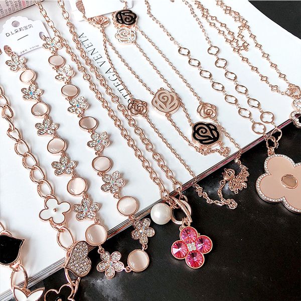 koreas new necklace electroplated real gold color sweater chain chain key lip drill pearl garment accessories, Silver
koreas new necklace electroplated real gold color sweater chain chain key lip drill pearl garment accessories, Silver