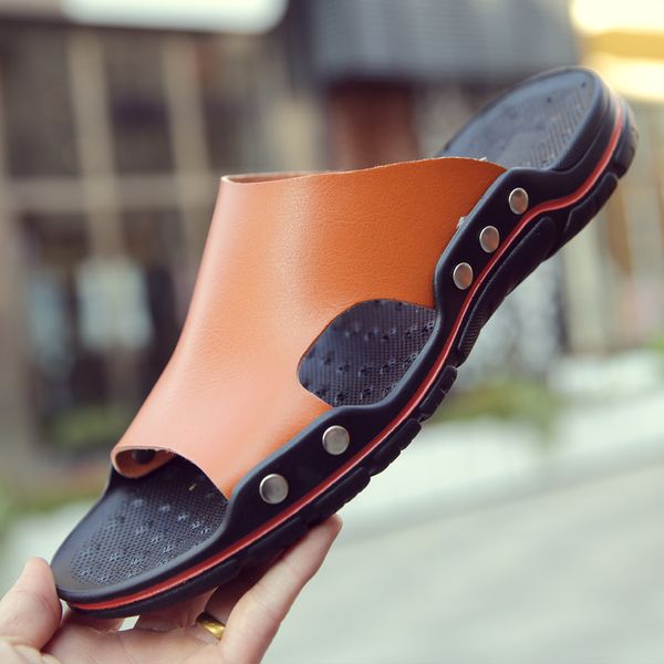 summer new men's shoes beach casual men's slippers non-slip lightweight soft bottom breathable fashion slippers, Black
summer new men's shoes beach casual men's slippers non-slip lightweight soft bottom breathable fashion slippers, Black