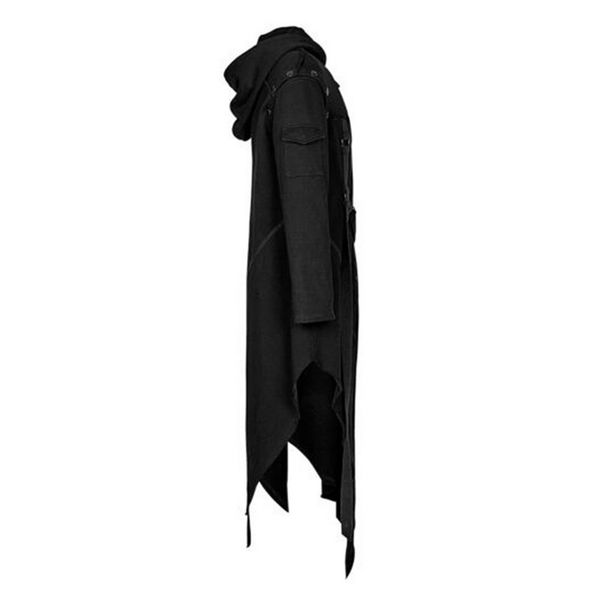 dihope men gothic style hip hop trench coat hooded cloak men's irregular design long cardigan street punk vintage jackets, Tan;black
dihope men gothic style hip hop trench coat hooded cloak men's irregular design long cardigan street punk vintage jackets, Tan;black