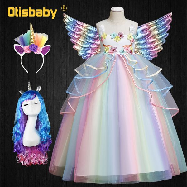 summer fancy flower girls rainbow ruffle unicorn dress christmas halloween children ball gown tiered colorful rainbow mesh dress, Red;yellow
summer fancy flower girls rainbow ruffle unicorn dress christmas halloween children ball gown tiered colorful rainbow mesh dress, Red;yellow