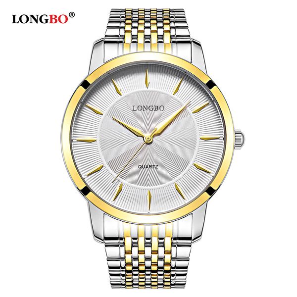longbo quartz watch lovers watches gifts couple analog watches steel business wristwatches women fashion casual 80283, Slivery;brown
longbo quartz watch lovers watches gifts couple analog watches steel business wristwatches women fashion casual 80283, Slivery;brown
