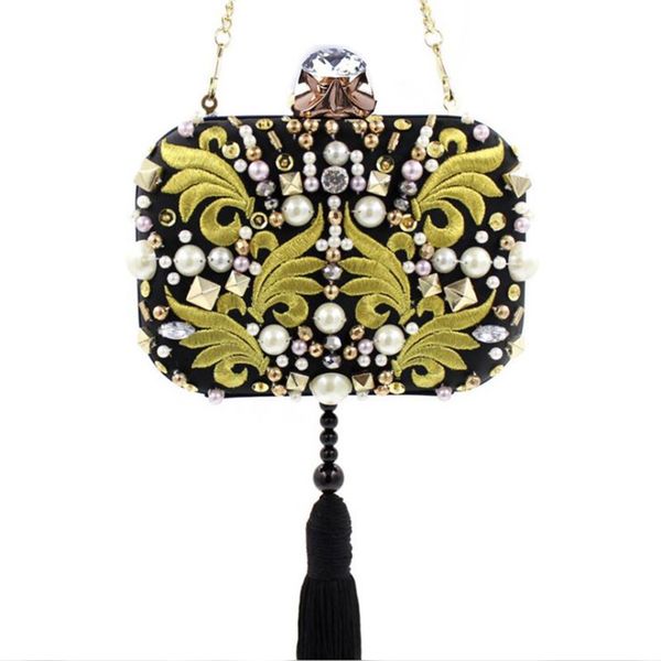 luxury women bag evening clutch bags vintage tassel pearl evening clutches women rhinestone embroidery party wedding handbag
luxury women bag evening clutch bags vintage tassel pearl evening clutches women rhinestone embroidery party wedding handbag