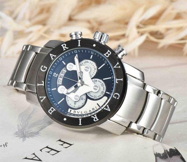2020 3a exquisite watch full pointer work 45mm fashion wristwatches classic men's watch famous male clock, Slivery;brown
2020 3a exquisite watch full pointer work 45mm fashion wristwatches classic men's watch famous male clock, Slivery;brown