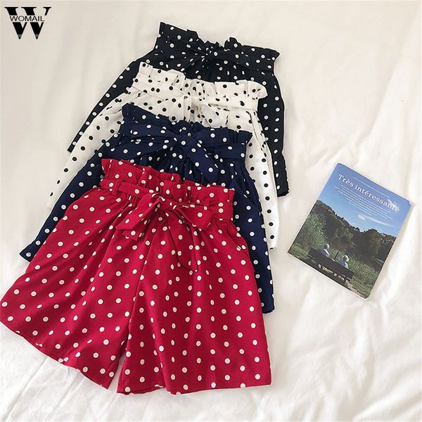 womail shorts 1pc women's summer casual ladies polka dot shorts lace casual high waist short beach elasticity 2019 may28, White;black 
womail shorts 1pc women's summer casual ladies polka dot shorts lace casual high waist short beach elasticity 2019 may28, White;black
