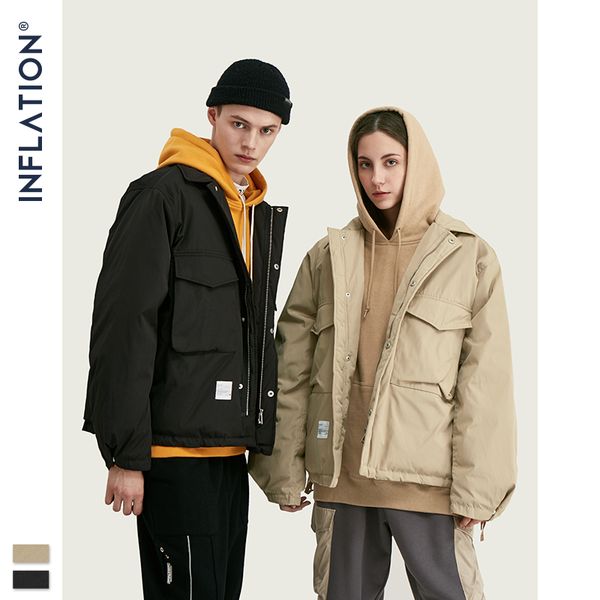 inflation 2019 turn down collar down jacket men streetwear loose 70% winter jacket men hip hop stitching outwear 9750w, Black
inflation 2019 turn down collar down jacket men streetwear loose 70% winter jacket men hip hop stitching outwear 9750w, Black