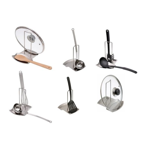 stainless steel lid holder pot lid holder oda stand (pot lid, bread and spoon holder) other kitchen dining bar