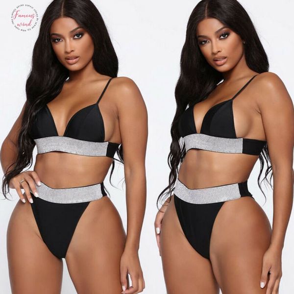 brand bikinis new women bikinis set push up soft bra bandage swimsuit glitter rhinestone triangle swimwear bathing high waist bikini set, White;black
brand bikinis new women bikinis set push up soft bra bandage swimsuit glitter rhinestone triangle swimwear bathing high waist bikini set, White;black