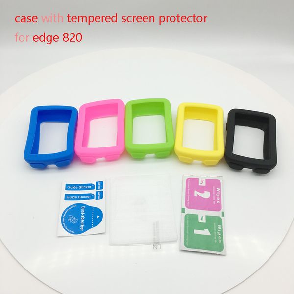 outdoor cycling edge 820 computer silicone rubber protect case with tempered screen film protector for garmin edge 820
outdoor cycling edge 820 computer silicone rubber protect case with tempered screen film protector for garmin edge 820