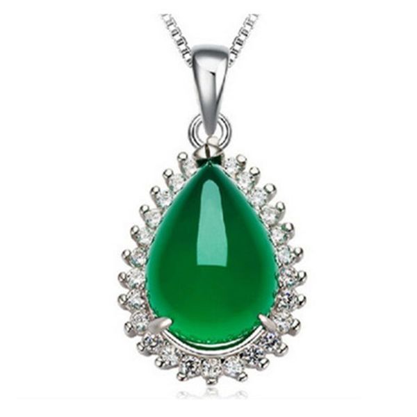 sterling 925 silver women's necklace green pendants jade emerald collarbone 925 jewelry collares mujer naszyjnik jade necklace
sterling 925 silver women's necklace green pendants jade emerald collarbone 925 jewelry collares mujer naszyjnik jade necklace
