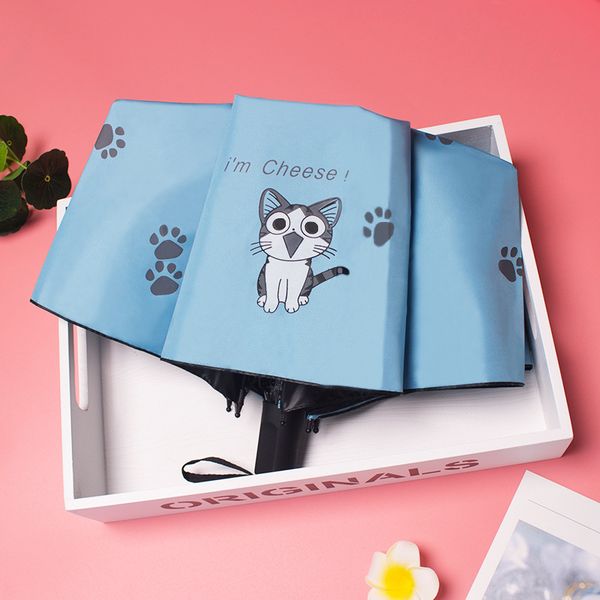 yesello cute cartoon cat folding umbrella man women pencil mini pocket parasol girls anti-uv waterproof portable travel umbrella
yesello cute cartoon cat folding umbrella man women pencil mini pocket parasol girls anti-uv waterproof portable travel umbrella