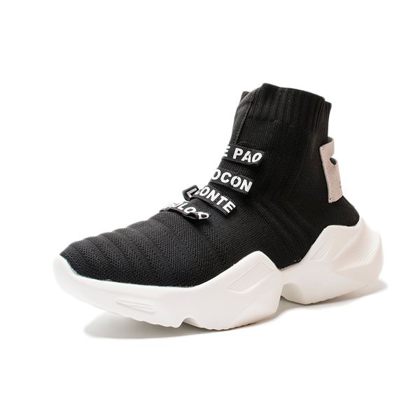 fujin women boots knitting lace up slip on lightweight women sneakers shoes for spring autumn breathable sock platform boots, Black
fujin women boots knitting lace up slip on lightweight women sneakers shoes for spring autumn breathable sock platform boots, Black