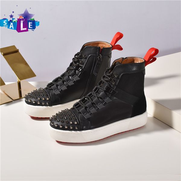 wholesale new krystal spike sock donna casual shoes flat sneakers designer mens red bottoms shoes womens rivet spiky sock junior spikes flat, Black
wholesale new krystal spike sock donna casual shoes flat sneakers designer mens red bottoms shoes womens rivet spiky sock junior spikes flat, Black