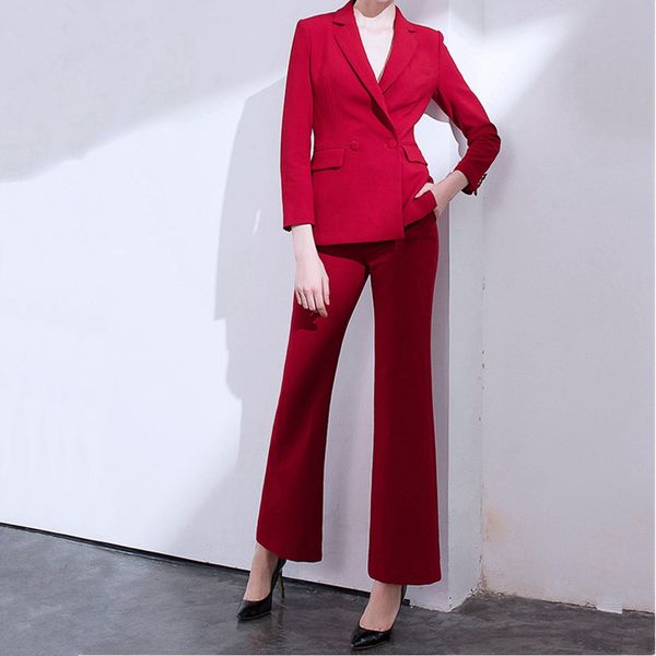 women's suits & blazers waist slim suit 2 piece set (jacket + pants) double-breasted casual professional wear custom made, White;black
women's suits & blazers waist slim suit 2 piece set (jacket + pants) double-breasted casual professional wear custom made, White;black